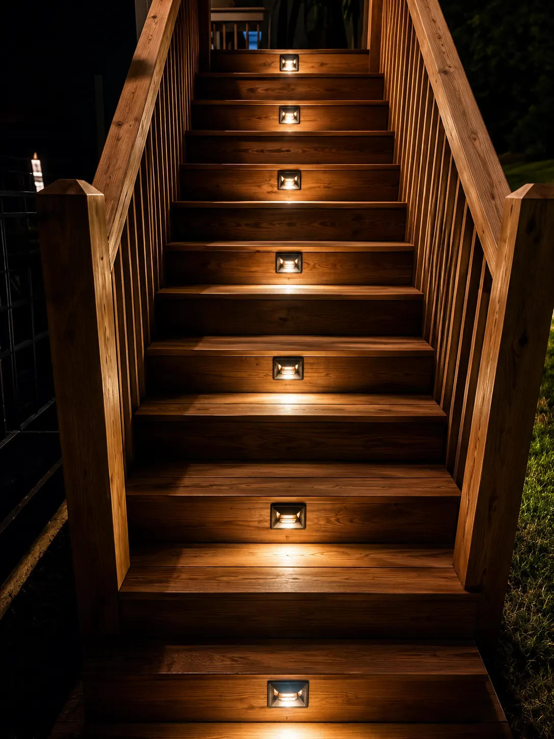 Step and stair lighting outdoor deck Alabama
